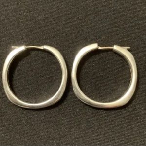 Authentic Tiffany & Co Square Hoops